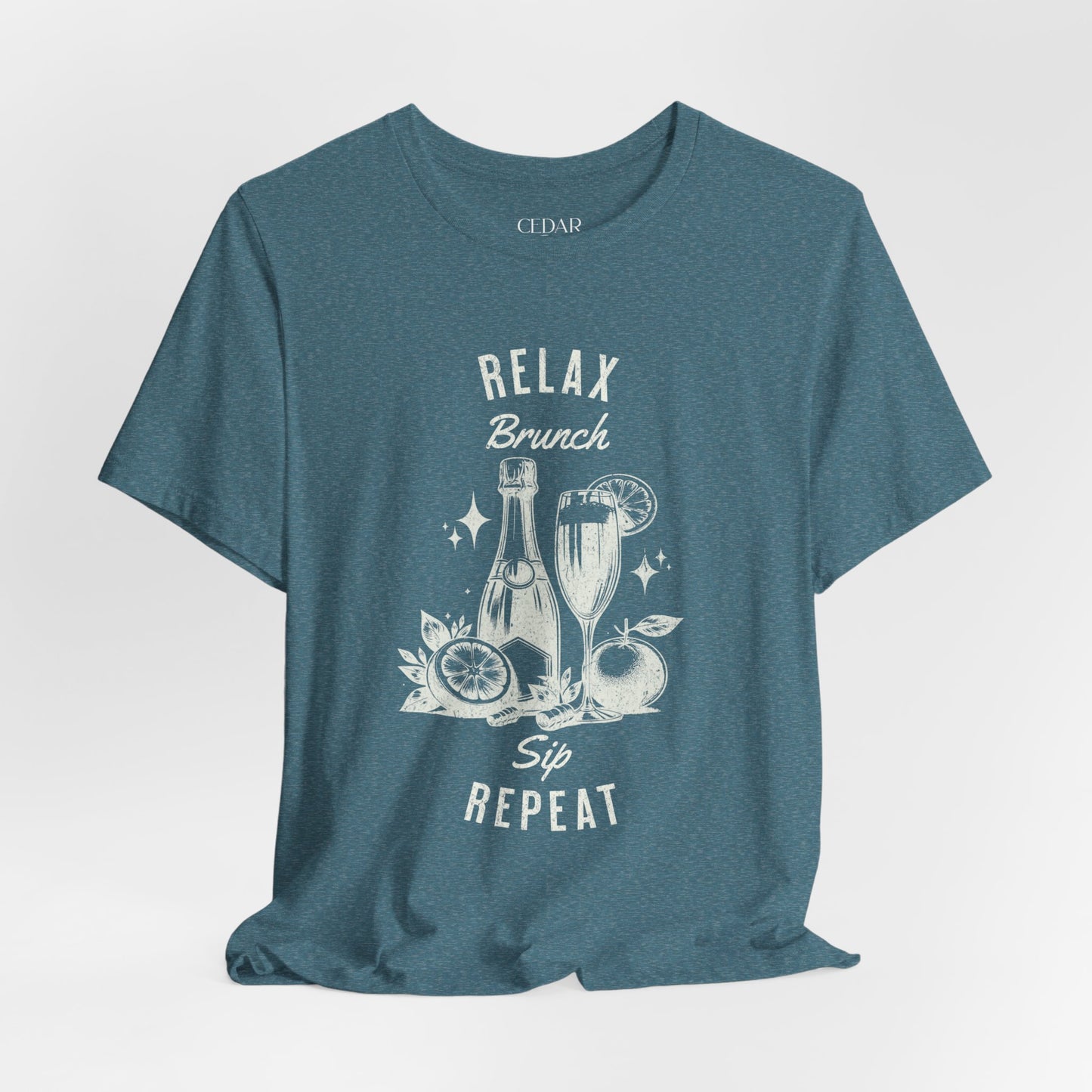 Relax Brunch Sip Repeat T Shirt