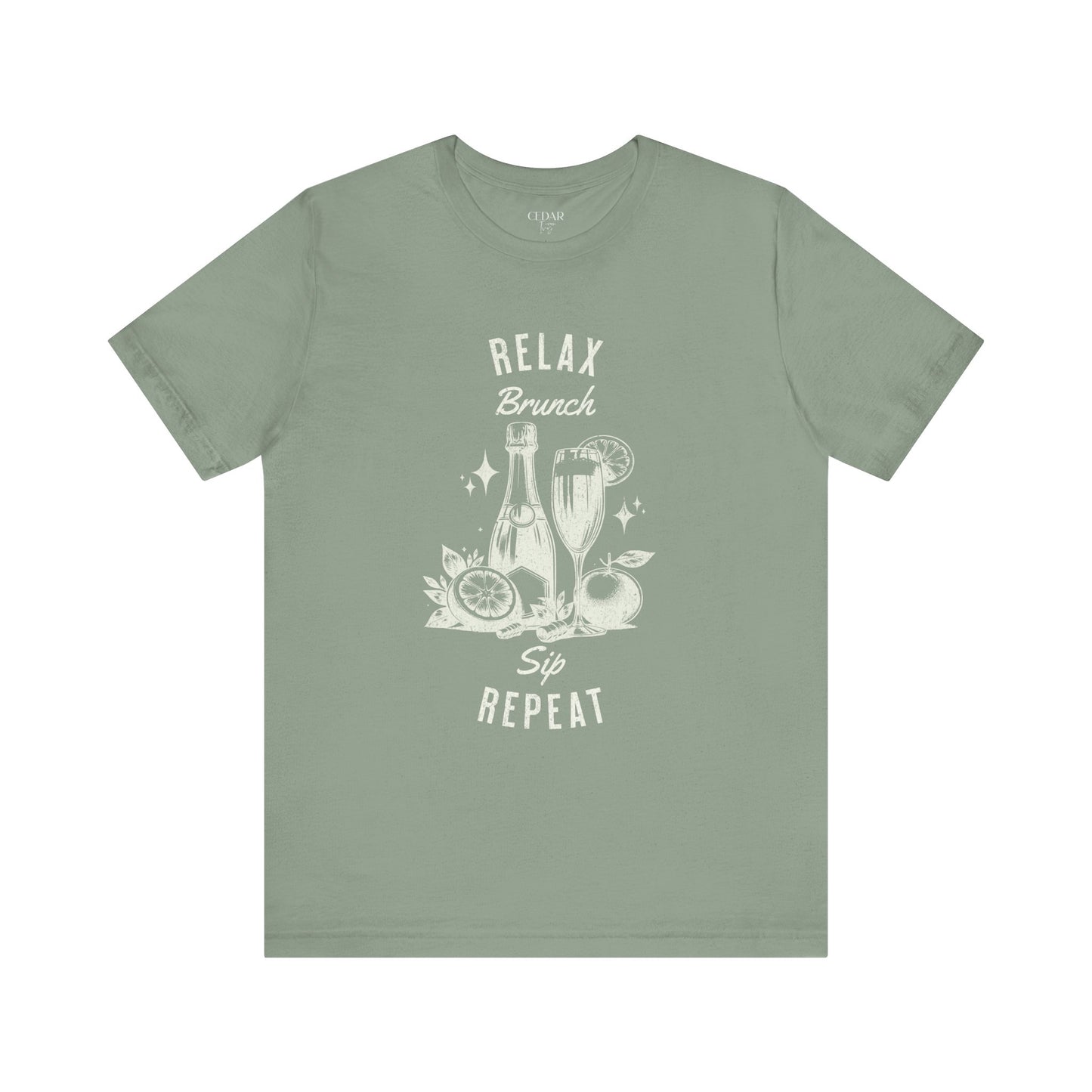Relax Brunch Sip Repeat T Shirt