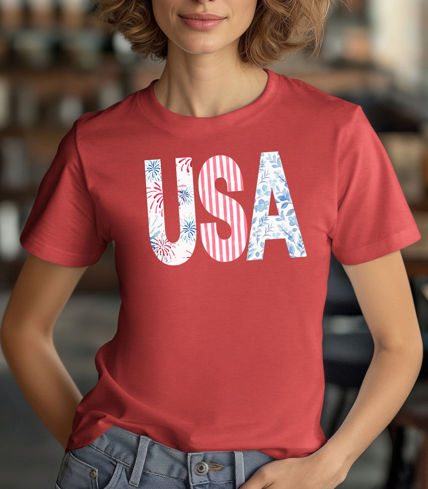 Patriotic USA Tee