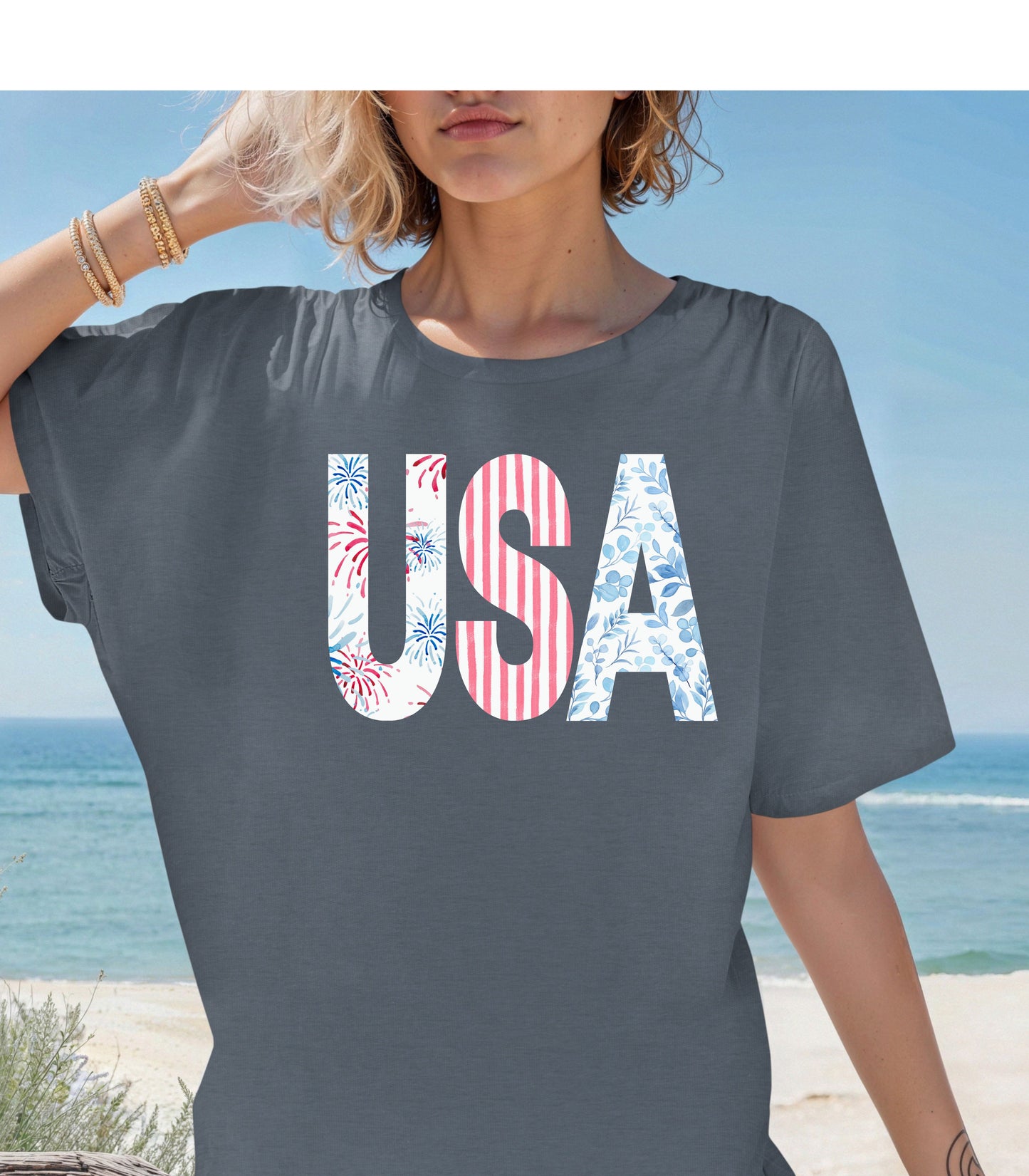 Patriotic USA Tee