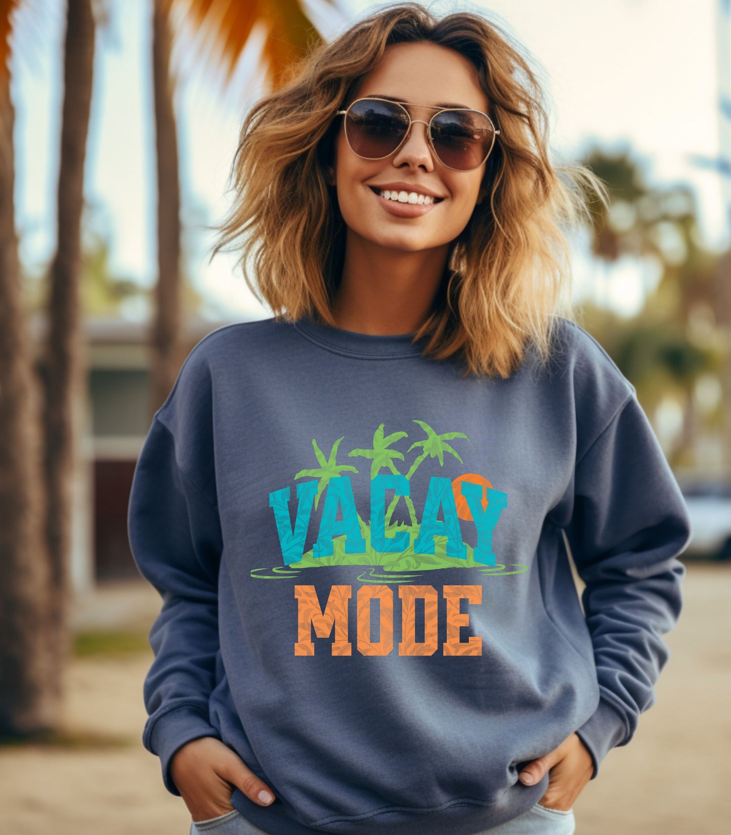 Vacay Mode Crewneck