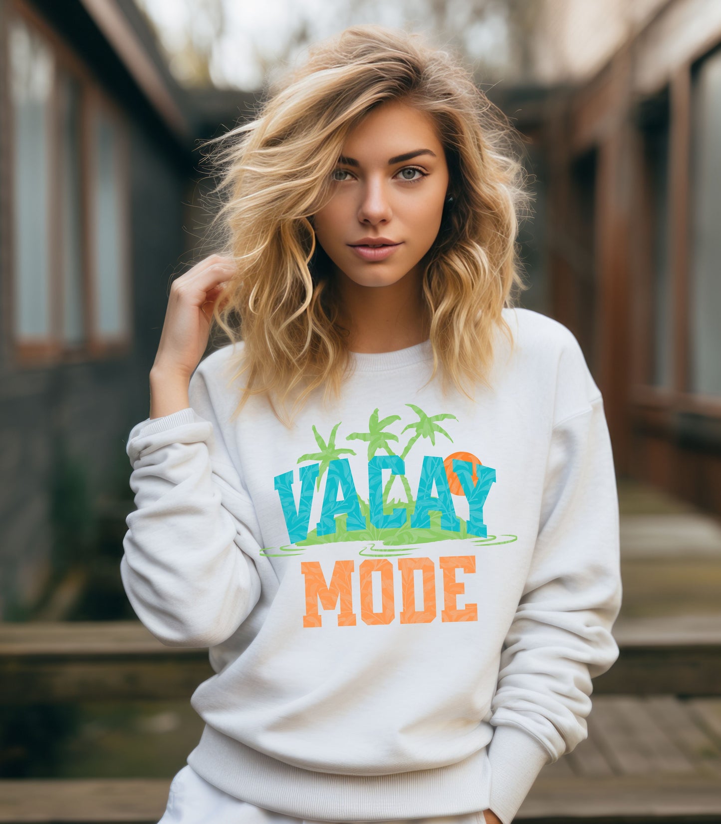 Vacay Mode Crewneck