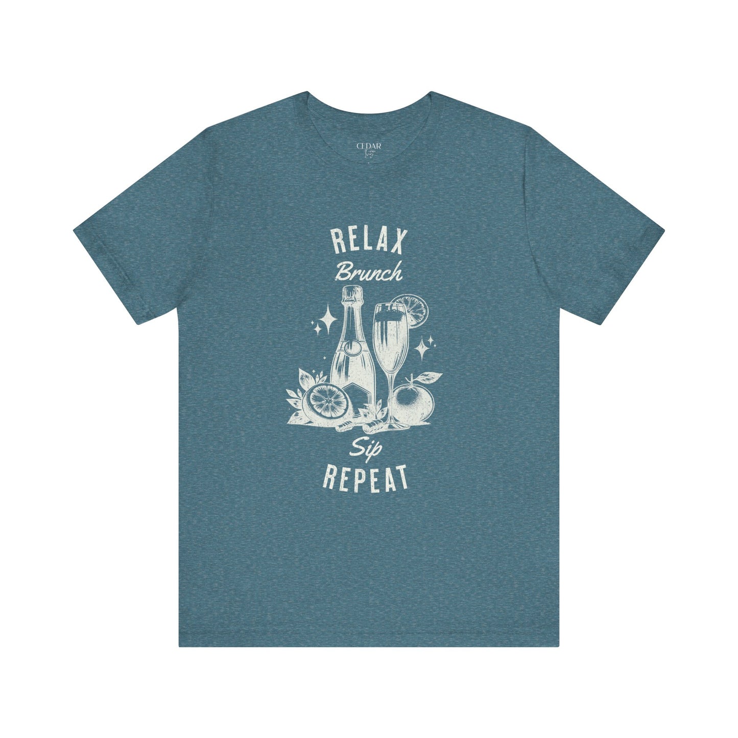 Relax Brunch Sip Repeat T Shirt