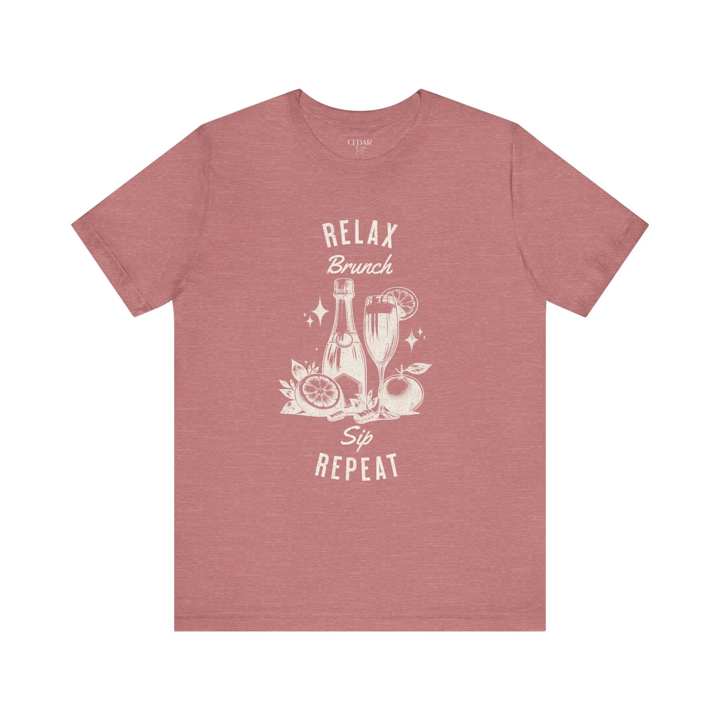 Relax Brunch Sip Repeat T Shirt