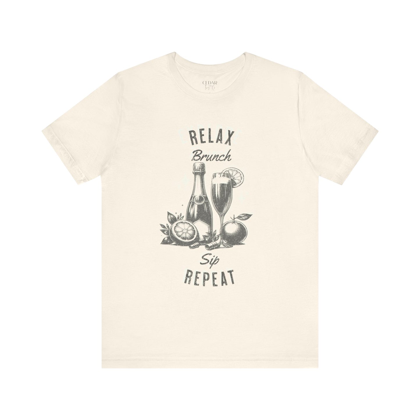 Relax Brunch Sip Repeat T Shirt