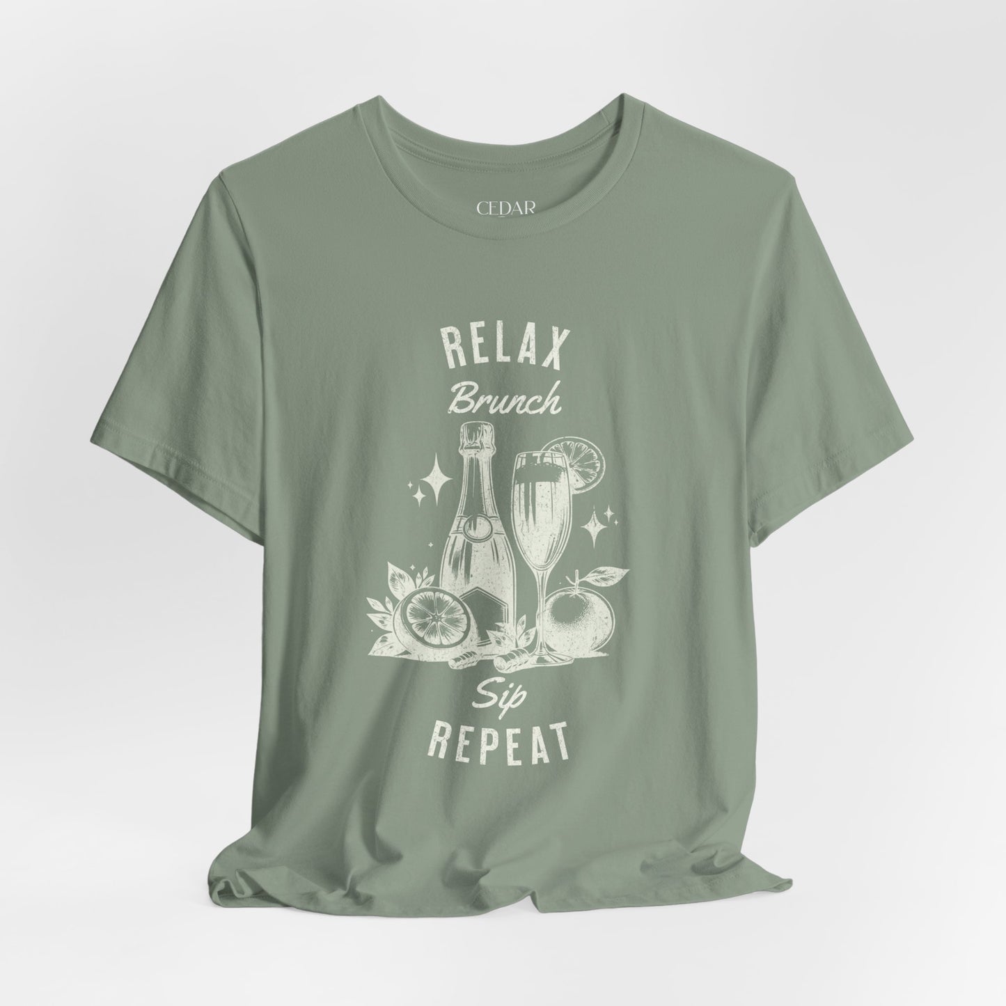 Relax Brunch Sip Repeat T Shirt