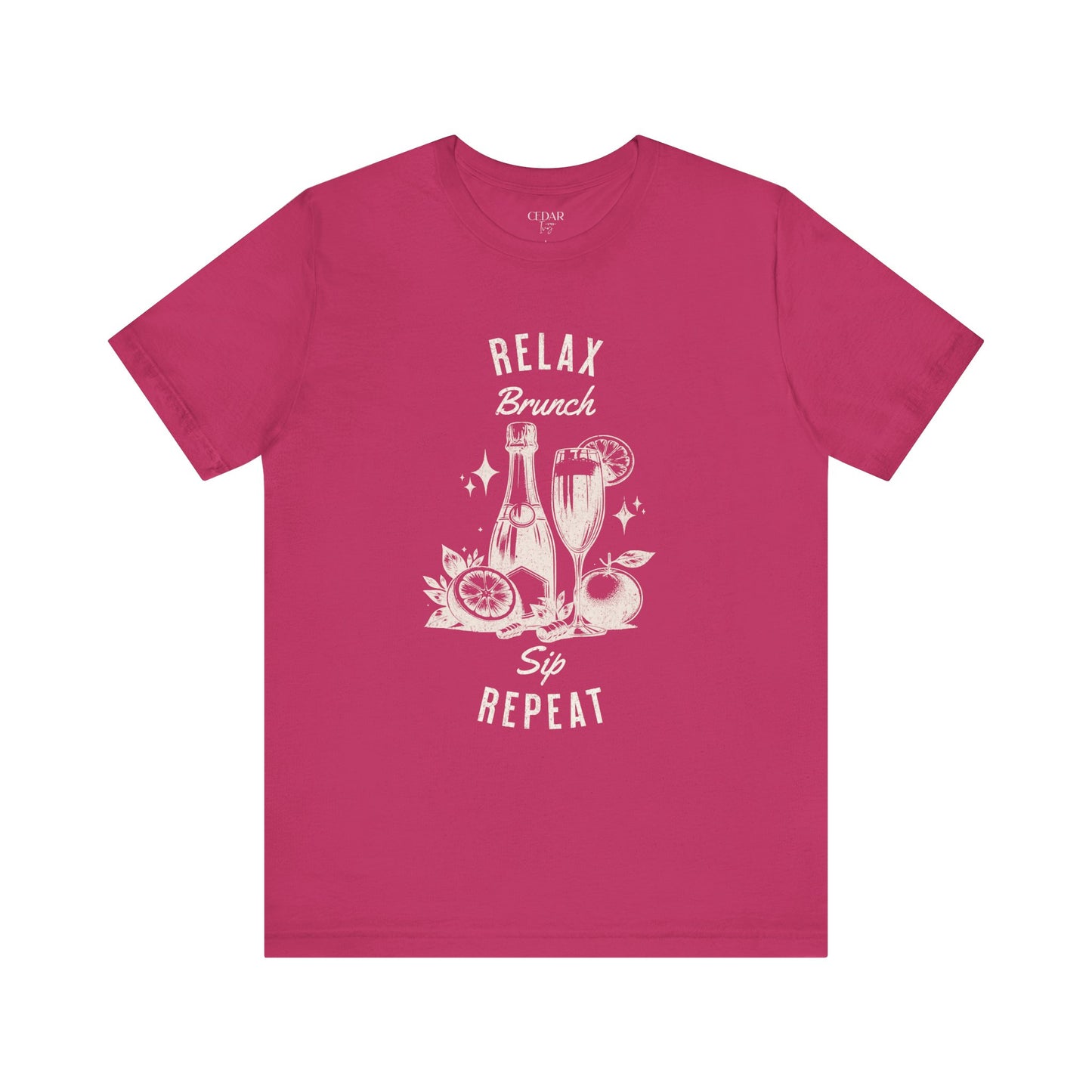 Relax Brunch Sip Repeat T Shirt