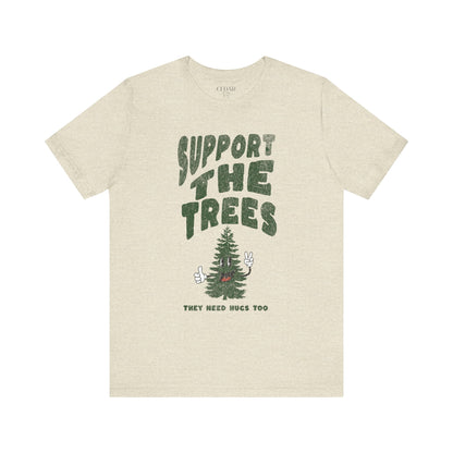 Support The Trees Short Sleeve T Shirt