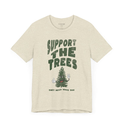 Support The Trees Short Sleeve T Shirt